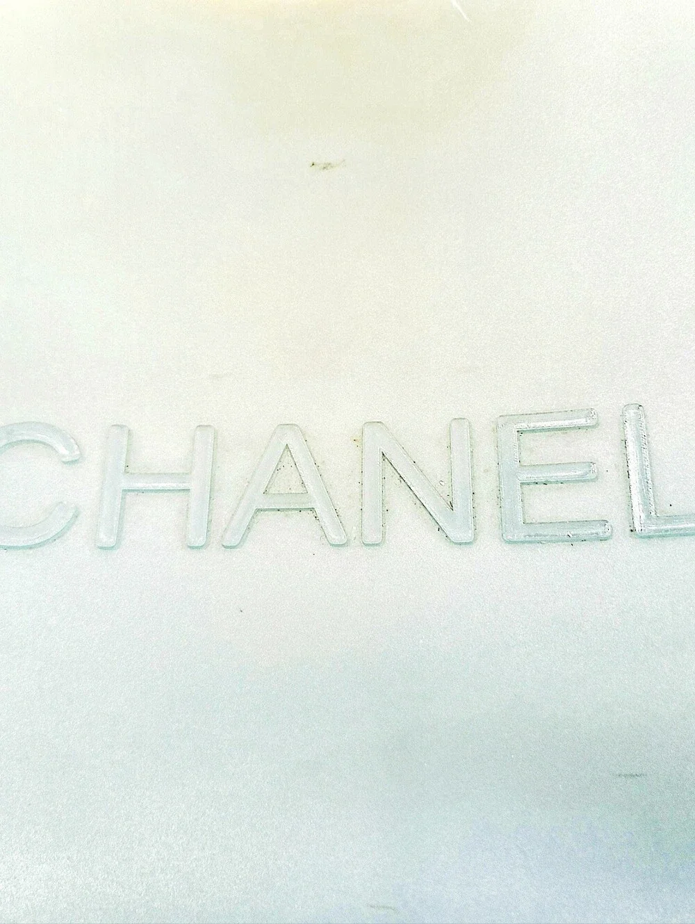 CHANEL Mint Green Jelly Tote Shoulder Bag